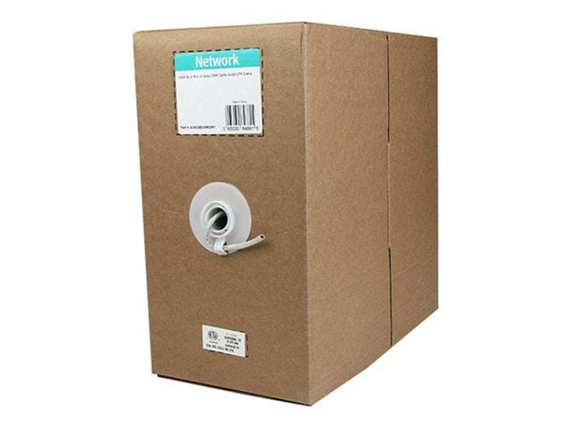 StarTech.com Bulk Roll of Gray CMR Cat5e Solid UTP Cable - Grau - 304 meter