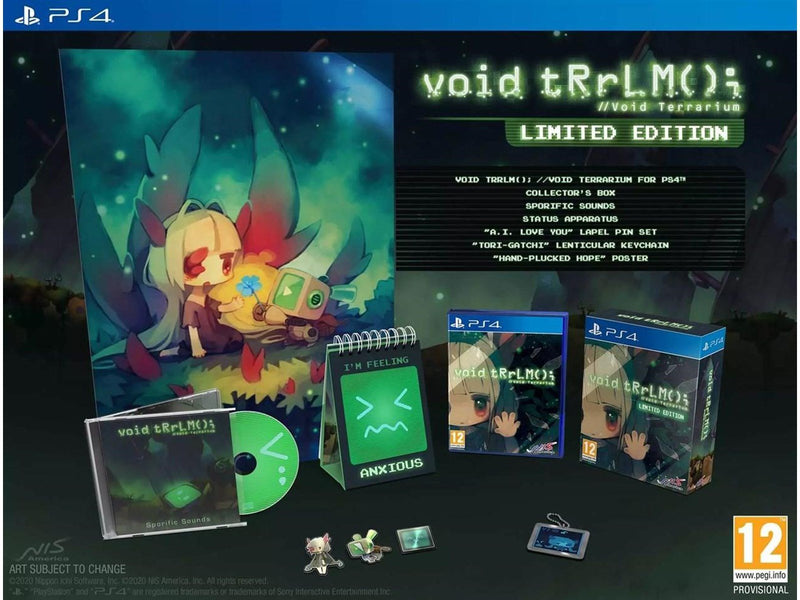 void tRrLM() //Void Terrarium - Sony PlayStation 4 - RPG - PEGI 12