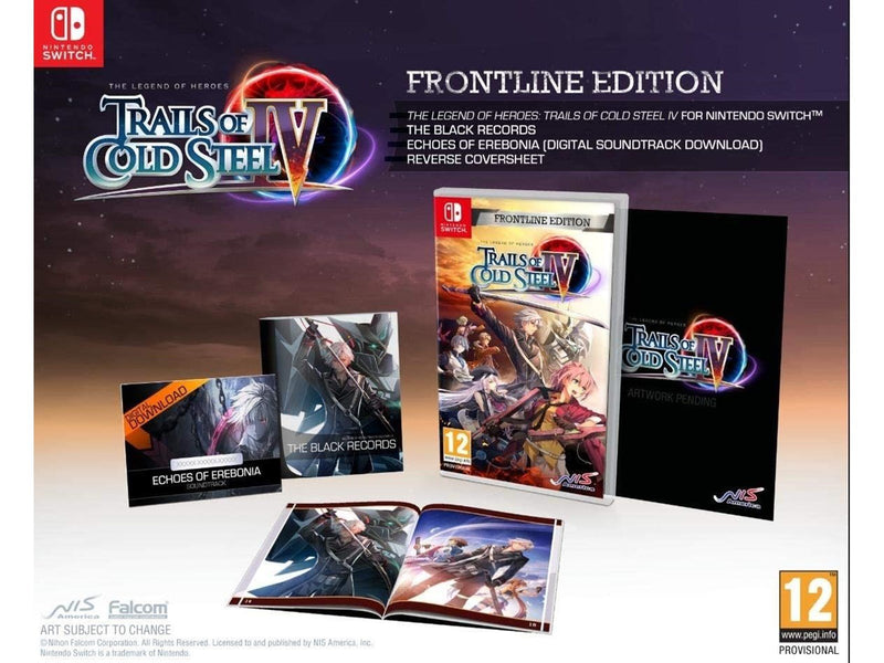 The Legend of Heroes: Trails of Cold Steel IV - Frontline Edition - Nintendo Switch - RPG - PEGI 12