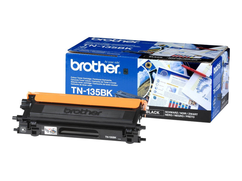 Brother TN135BK / TN 135BK Black Toner - Tonerpatrone Schwarz