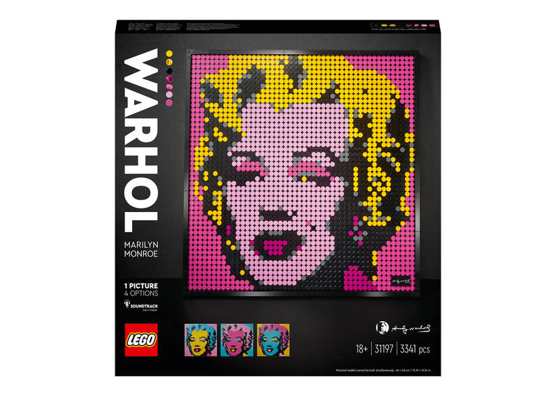 LEGO Art 31197 Andy Warhol's Marilyn Monroe