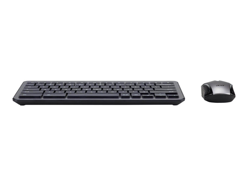 Acer Wireless - Tastatur & Maus Set - Nordisch - Silber