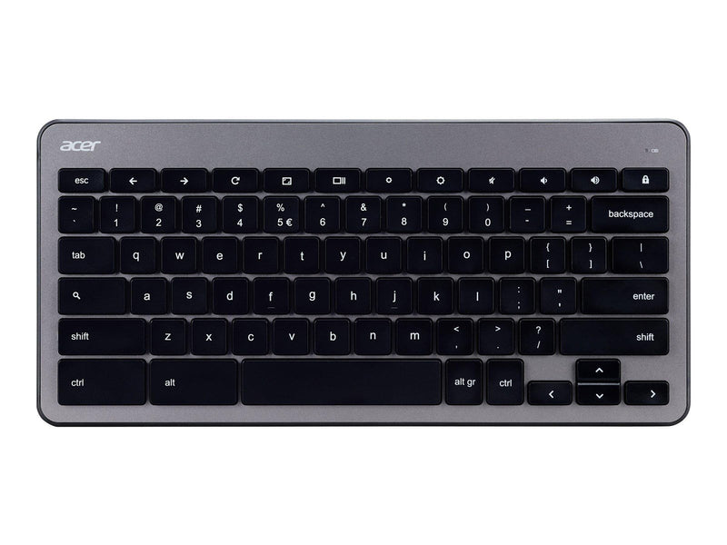 Acer Wireless - Tastatur & Maus Set - Nordisch - Silber