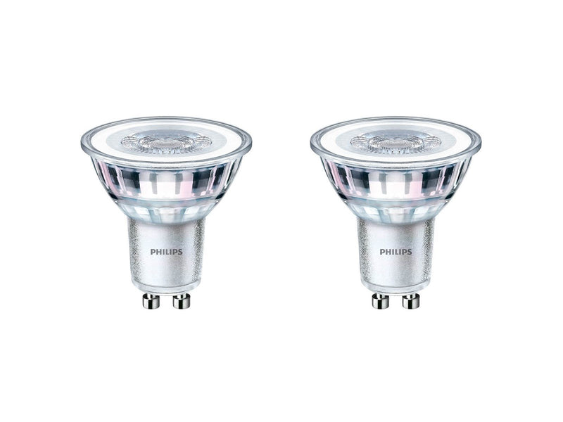 Philips LED-Lampe Classic Spot 3,5W/827 (35W) 36° 2-pack GU10