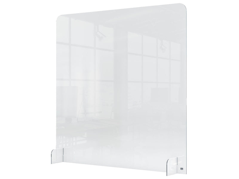 Nobo Skrankedeler akryl uden åbning 70x85cm