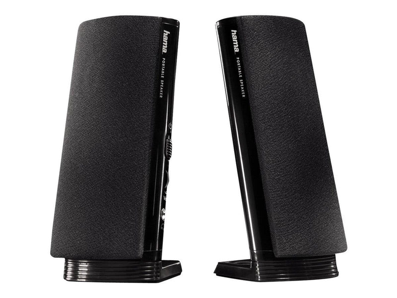 Hama E 80 - speakers - for PC - Schwarz