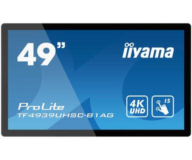 iiyama ProLite TF4939UHSC-B1AG Signage Touch Display 124,5 cm (49 Zoll) 4K-UHD, IPS-Panel, 500cd/m², 24/7, LAN