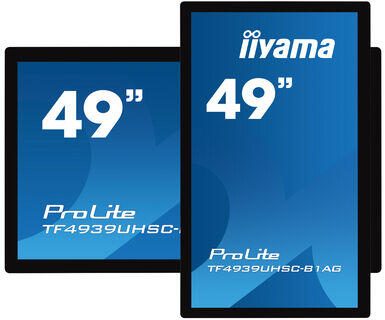 iiyama ProLite TF4939UHSC-B1AG Signage Touch Display 124,5 cm (49 Zoll) 4K-UHD, IPS-Panel, 500cd/m², 24/7, LAN