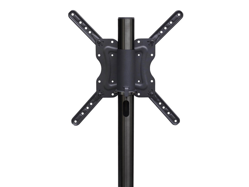 ConnecTech StandView TV Floor Mount with rotatable top. 26"-55". Matte black 25 kg 55" From 200 x 200 mm