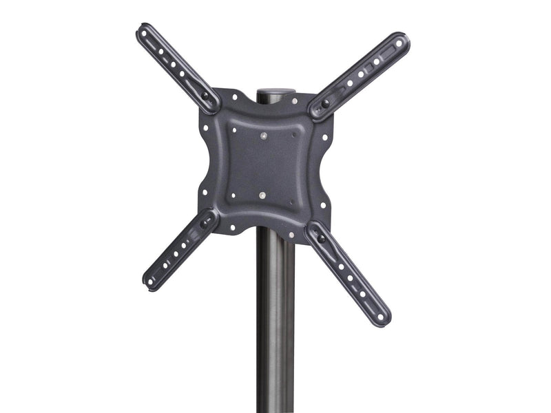 ConnecTech StandView TV Floor Mount with rotatable top. 26"-55". Matte black 25 kg 55" From 200 x 200 mm
