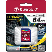 Transcend SDXC10U1 Speicherkarte 64 GB