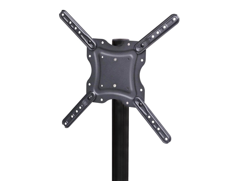 ConnecTech StandView TV Floor Mount with rotatable top. 26"-55". Matte black 25 kg 55" From 200 x 200 mm