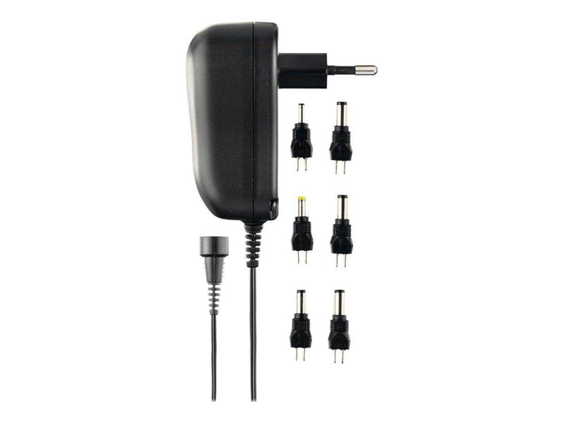 Deltaco strømadapter 230V til 3-12V DC 600mAh uds