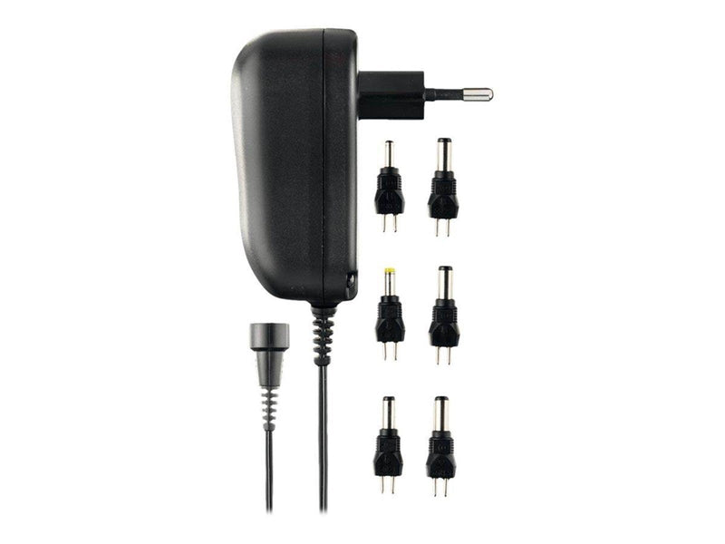 Deltaco strømadapter 230V til 3-12V DC 600mAh uds