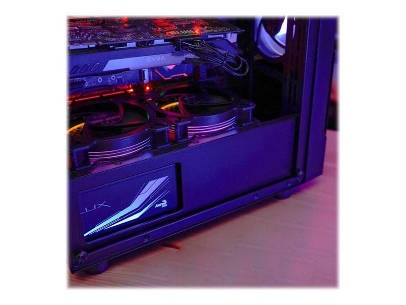 AeroCool Menace Saturn FRGB v1 - Gehäuse - Tower - Schwarz