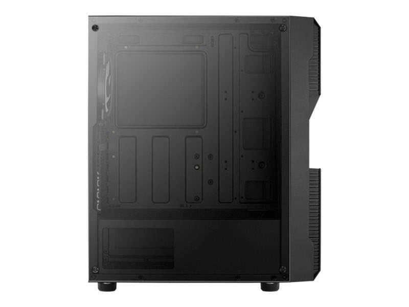 AeroCool Menace Saturn FRGB v1 - Gehäuse - Tower - Schwarz
