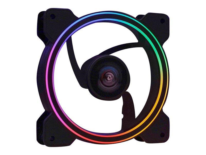 AeroCool Menace Saturn FRGB v1 - Gehäuse - Tower - Schwarz