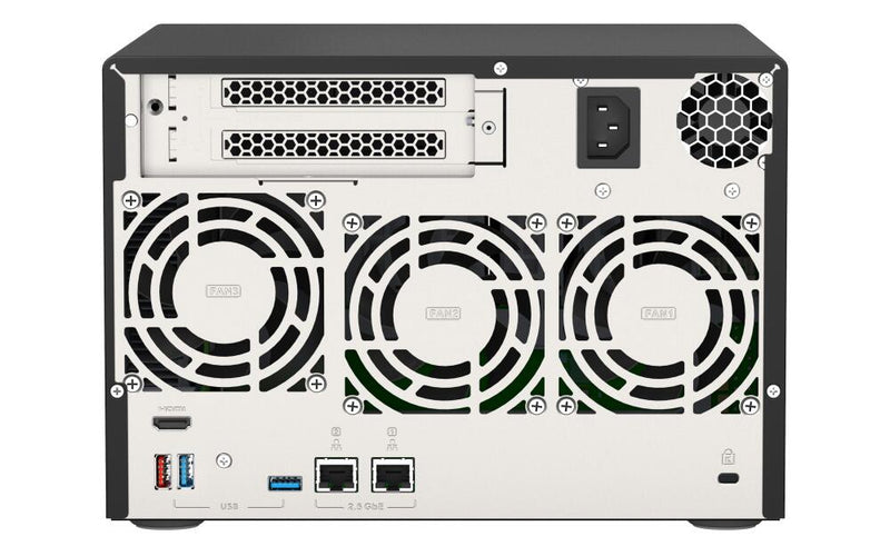 QNAP TurboVideoStation TVS-675-8G 6 Einschübe NAS-Server Leergehäuse (TVS-675-8G)