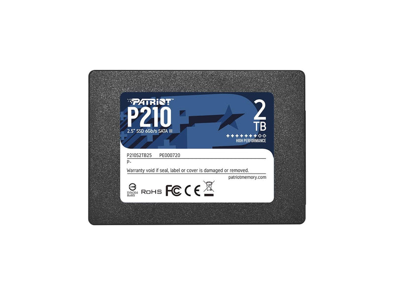 Patriot P210 SSD - 2TB - SATA-600 - 2.5"