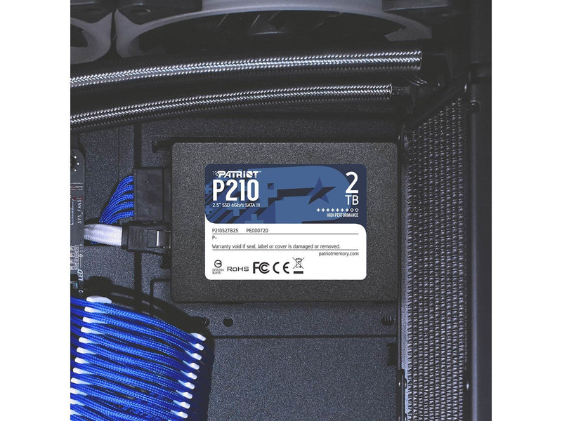 Patriot P210 SSD - 2TB - SATA-600 - 2.5"