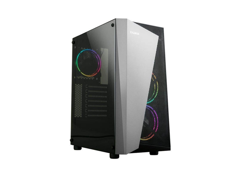 Zalman S4 Plus - Gehäuse - Miditower - Schwarz