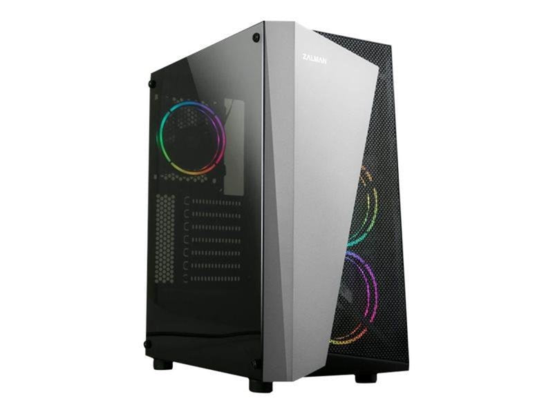 Zalman S4 Plus - Gehäuse - Miditower - Schwarz