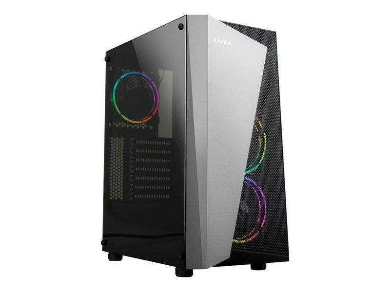 Zalman S4 Plus - Gehäuse - Miditower - Schwarz
