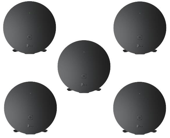 Telekom Speed Home WLAN Access Point WiFi 6 Mesh IEEE 802.11ax 5er Pack
