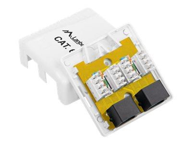 Lanberg OU6-0002-W - network surface mount box