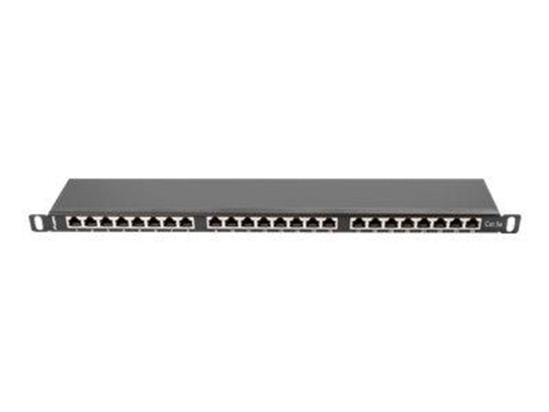 Lanberg PPS5-0024-B - patch panel - 0.5U - 19"
