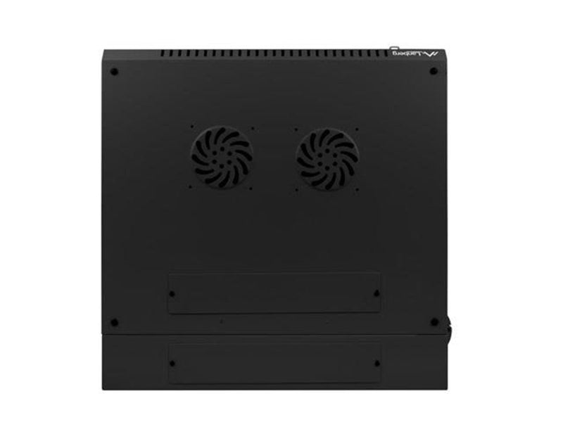 Lanberg WF02-6606-10B Rack Cabinet 19" Double Section Wall Mount 6U 600x600mm (Flat Pack)) Black
