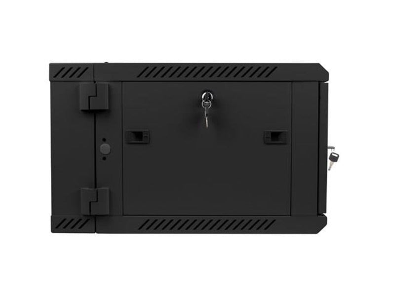 Lanberg WF02-6606-10B Rack Cabinet 19" Double Section Wall Mount 6U 600x600mm (Flat Pack)) Black