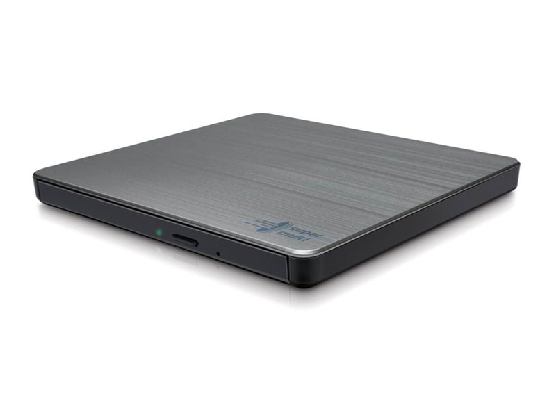 Hitachi - LG GP60NS60 Slim Portable DVD-Writer - DVD-RW (Brenner) - USB 2.0 - Silber