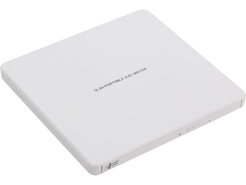 Hitachi - LG GP60NW60 Slim Portable DVD-Writer - DVD-RW (Brenner) - USB 2.0 - Weiß