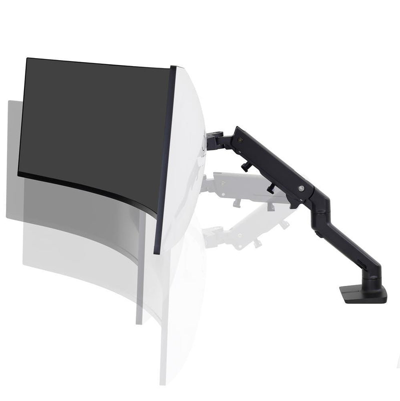 Ergotron HX Monitor Arm mit HD-Gelenk Tischhalterung mit CF-Technologie für 124,46 cm (49') Curved Monitore