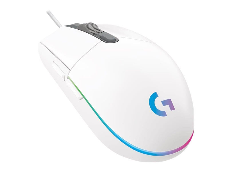 Logitech G102 LIGHTSYNC - White - Maus (Weiß)