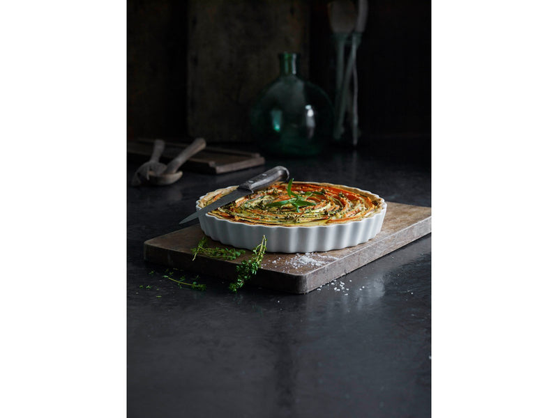Pillivuyt Pie dish no. 7 - 24 cm - White