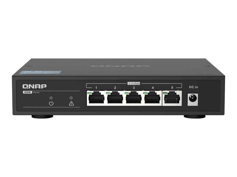 QNAP QSW-1105-5T Unmanaged 5-Port 2.5GbE Switch