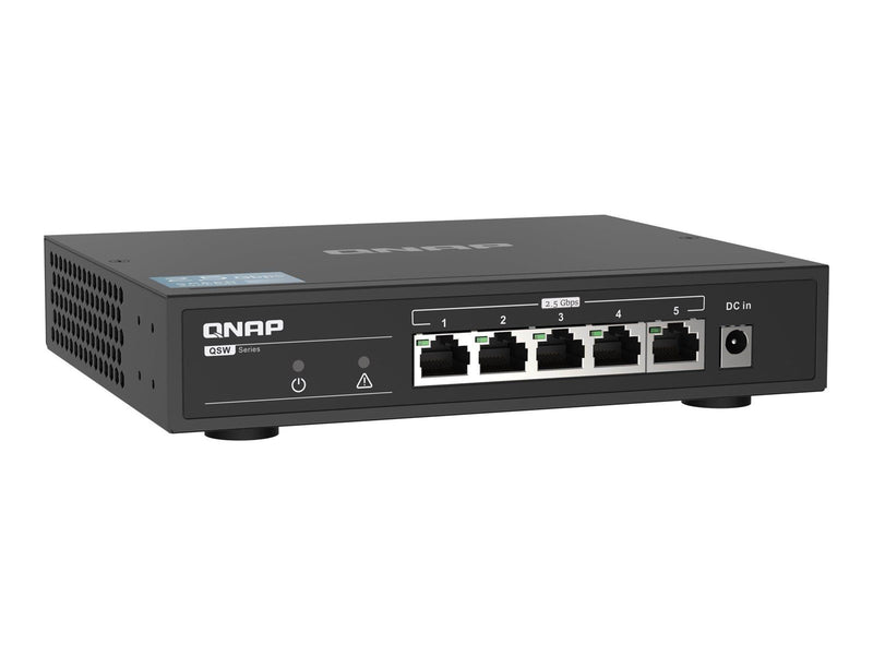 QNAP QSW-1105-5T Unmanaged 5-Port 2.5GbE Switch