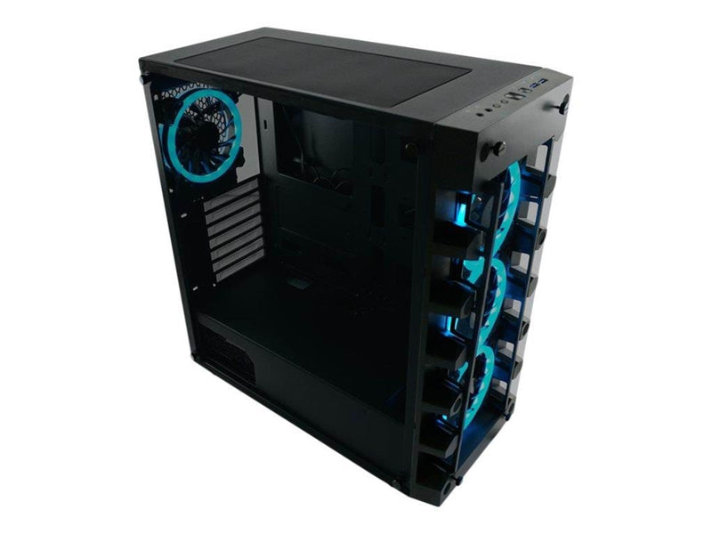 LC Power Gaming 709B Solar_System_X - Gehäuse - Tower - Schwarz