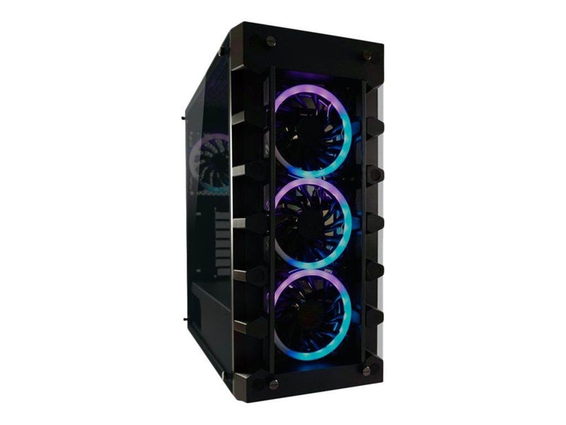 LC Power Gaming 709B Solar_System_X - Gehäuse - Tower - Schwarz
