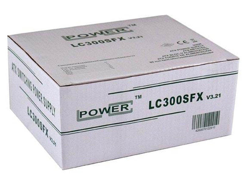 LC Power SFX Series V3.21 - 300W Netzteile - 280 Watt - 80 mm - ATX - 80 Plus