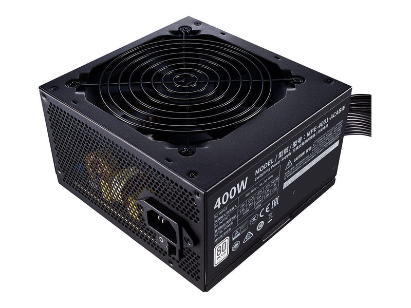 Cooler Master MWE White V2 400 Netzteile - 400 Watt - 120 mm - ATX 2.52 - 80 Plus White (bis zu 80% effektiv)