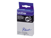 Brother Original P-Touch Farbband weiß auf schwarz (TC-395)