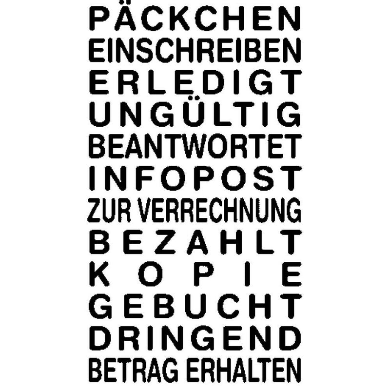 trodat Textstempel printy 4822 selbstfärbend - schwarz