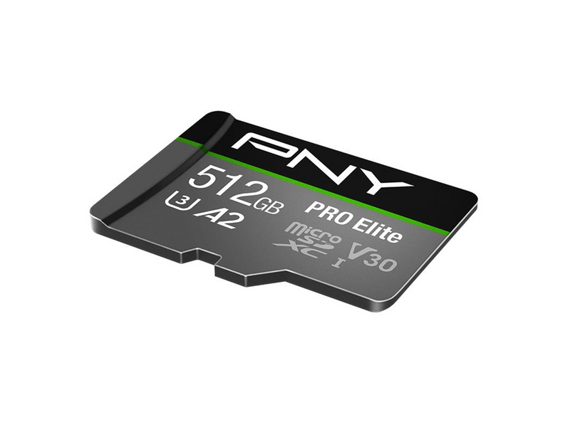 PNY PRO Elite MicroSD/SD - 100MB/s - 512GB