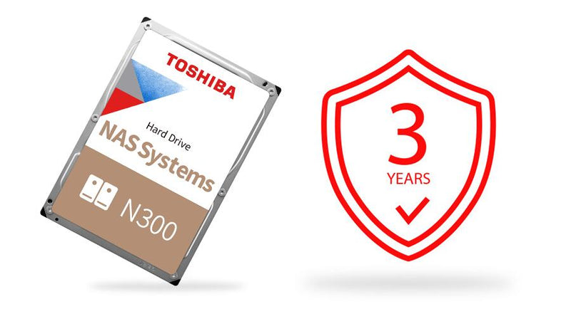 Toshiba N300 NAS - 4 TB, retail