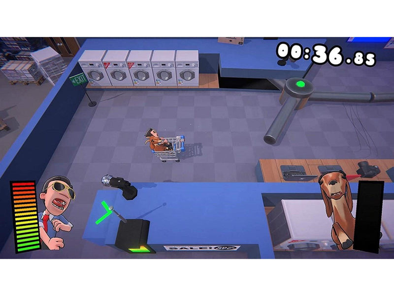 Supermarket Shriek - Sony PlayStation 4 - Rennspiel - PEGI 3