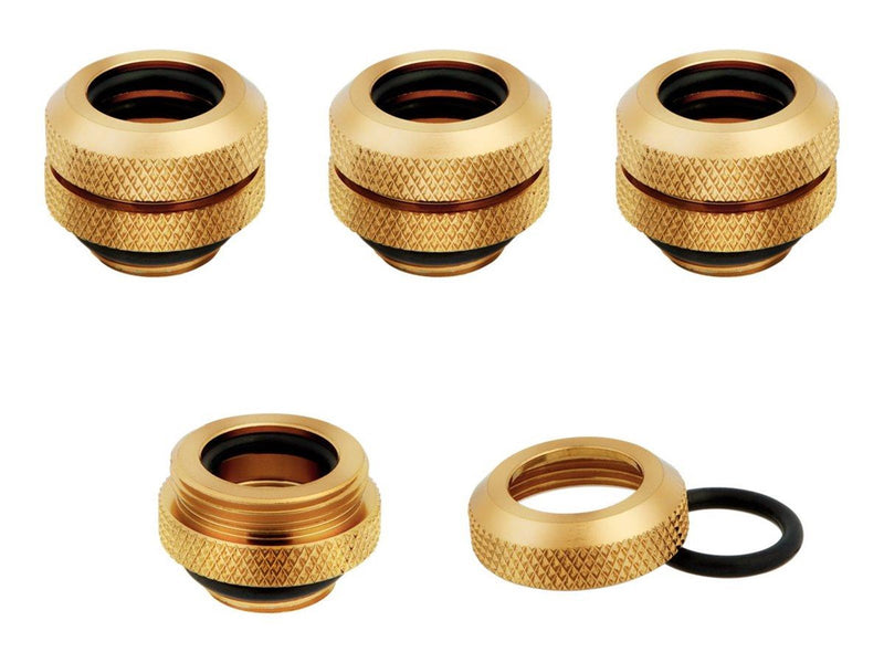 Corsair Hydro X Series XF Hardline Fitting 12MM OD Gold