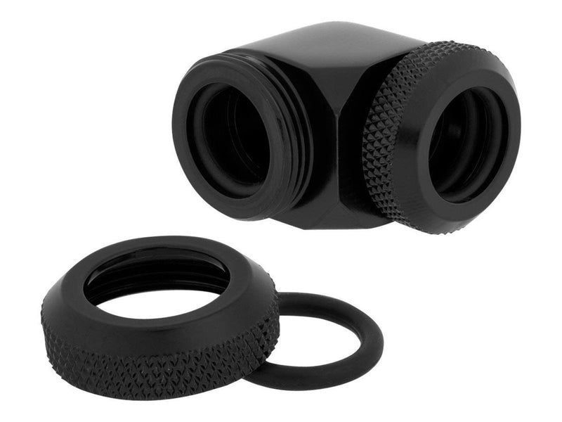 Corsair Hydro X Series XF Hardline 90° 12mm OD Black